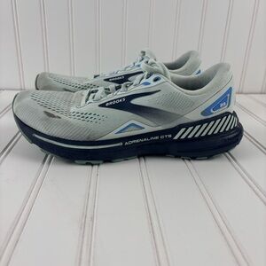 Brooks Women Adrenaline GTS 23 Blue Running Shoes Sneakers Size 7.5‎